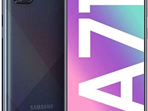 Samsung Galaxy A71 5G A716U | 6.7" AMOLED Screen |128GB of Storage | Long Lasting Battery | Single SIM | 2020 Model | Black - AT&T Locked (Renewed)