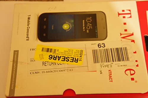 ZTE Z730 Concord II 4GB Blue Prepaid Smartphone T-Mobile ZTE Z730 Concord II 4GB Blue Prepaid Smartphone T-Mobile