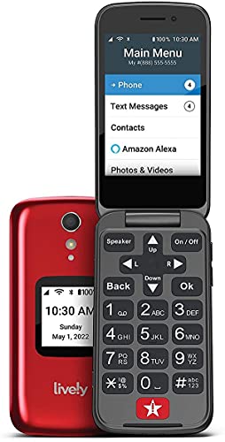 Jitterbug Flip2 Cell Phone for Seniors Red Jitterbug Flip2 Cell Phone for Seniors Red
