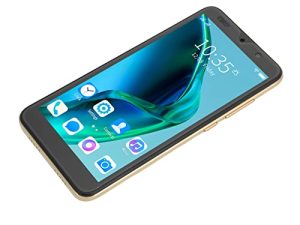 2 GB RAM Face Recognition Rino7 Pro Mobile Phone 5.45 Inch Smartphone with Data Line for Calls (Gold)