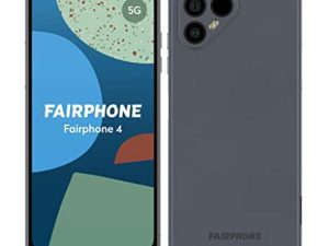 Fairphone 4 Dual-SIM 256GB ROM + 8GB RAM (GSM Only | No CDMA) Factory Unlocked 5G Smartphone (Grey) - International Version