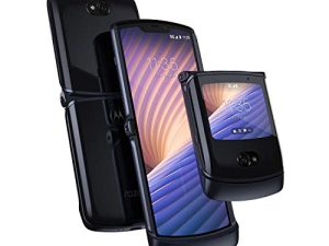 Motorola Razr 5G | Unlocked | Made for US by Motorola | 8/256GB | 48MP Camera | 2020 | Polished Graphite