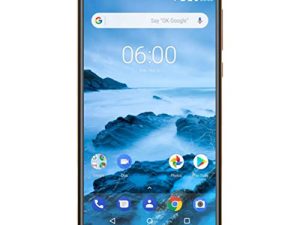 Nokia 6.1 (2018) - Android 9.0 Pie - 32 GB - Dual SIM Unlocked Smartphone (AT&T/T-Mobile/MetroPCS/Cricket/H2O) - 5.5" Screen - Black - U.S. Warranty