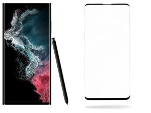 SETPOT Samsung Galaxy S22 Ultra 5G Smartphone Protective Bundle Tempered Glass HD Screen Protector| Factory Unlocked Android International Version