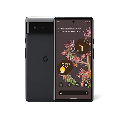 Google Pixel 6 � 5G Android Phone - Unlocked Smartphone with Wide and Ultrawide Lens - 256GB - Stormy Black (Renewed) Google Pixel 6 � 5G Android Phone - Unlocked Smartphone with Wide and Ultrawide Lens - 256GB - Stormy Black (Renewed)