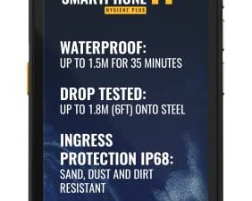 CAT S42 H+ Dual-SIM 32GB ROM + 3GB RAM (GSM Only | No CDMA) Factory Unlocked 4G/LTE Smartphone (Black) - International Version