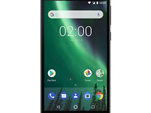 Nokia 2 - Android - 8GB - Single SIM Unlocked Smartphone (AT&T/T-Mobile/MetroPCS/Cricket/H2O) - 5" Screen - Black - U.S. Warranty