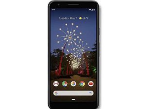 Google Pixel 3a with 64GB Memory Cell Phone GSM Unlocked (No Bootloader) - Just Black (Renewed)