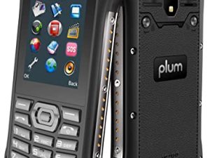 Plum RAM 10 Unlocked 4G Volte 2022 Rugged Phone ATT Tmobile Consumer Cellular - Blk/Orange