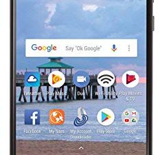 Tracfone Carrier-Locked Motorola Moto e5 4G LTE Prepaid Smartphone - Black - 16GB - Sim Card Included - CDMA