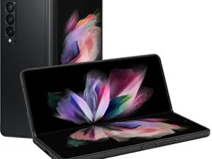 Samsung Galaxy Z Fold3 Fold 3 5G T-Mobile Locked Android Cell Phone US Version Smartphone Tablet 2-in-1 Foldable Dual Screen Under Display Camera - (Renewed) (512GB