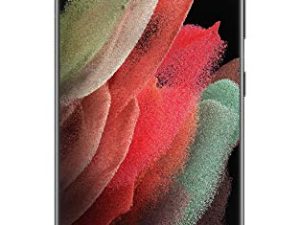 Samsung Electronics Samsung Galaxy S21 Ultra 5G 512GB | Factory Unlocked Android Cell Phone | US Version 5G Smartphone | Phantom Black (Renewed)
