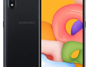 Samsung Galaxy A01 SM-A015A 16GB 5.7” Single-SIM Android Smartphone (Renewed) (Black