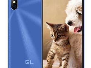 KXD 6C Cell Phone 4G Android Phones Unlocked 5.5" Full-Screen Phone 8MP Camera Smartphones Face ID 2500mAh Battery 16GB ROM with 64GB Expandable Memory Mobile Phones US Version (Blue)