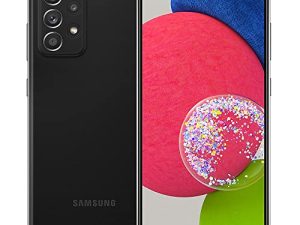 Samsung Galaxy A52 (5G) 128GB A526U 6.5" Display Quad Camera Smartphone - Black (Renewed) (AT&T Unlocked)