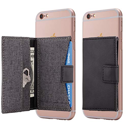 Cell Phone Card Holder Stick on Wallet Phone Pocket for iPhone Cell Phone Card Holder Stick on Wallet Phone Pocket for iPhone