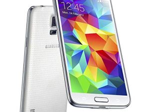 Samsung Galaxy S5 - G900-16GB - GSM Unlocked - Android Smartphone (White)