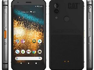 CAT Phones S62 128GB (T-Mobile/Sprint Unlocked) Rugged Waterproof Smartphone - Black (Renewed).