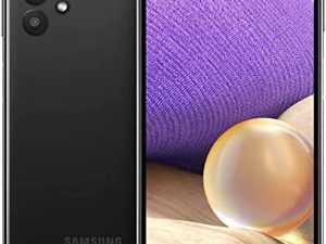 Samsung Galaxy A32 (5G) 64GB A326U (AT&T Unlocked) 6.5" Display Quad Camera Long Lasting Battery Smartphone - Black (Renewed)