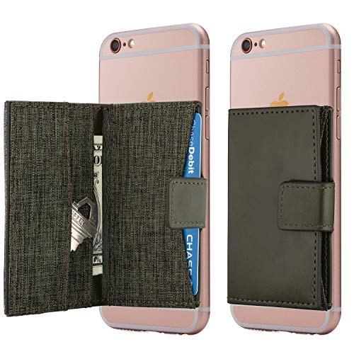 Cell Phone Card Holder Stick on Wallet Phone Pocket for iPhone Cell Phone Card Holder Stick on Wallet Phone Pocket for iPhone