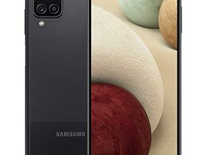 Samsung Galaxy A12 32GB A125U 6.5" Display Quad Camera Android Smartphone - Black (Renewed) (AT&T Locked)