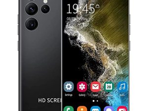 LANSXXY 6.7Inch Unlocked Cell Phone Android Phones 2GB RAM+16GB ROM Waterdrop Full Screen Straight Talk Phone Face ID Dual Sim Boost Mobile Phones Smart Phones Unlocked New for Android10.0(Black)
