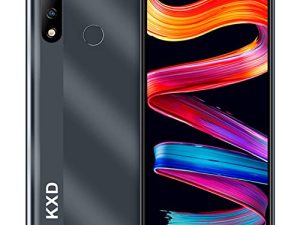 KXD D68S Smartphone Unlocked | 4000mAh Battery | 6.088” Full-Screen Display | 32GB (128GB Extended) | 8MP Dual Camera | Dual SIM Card Cell Phone | Black