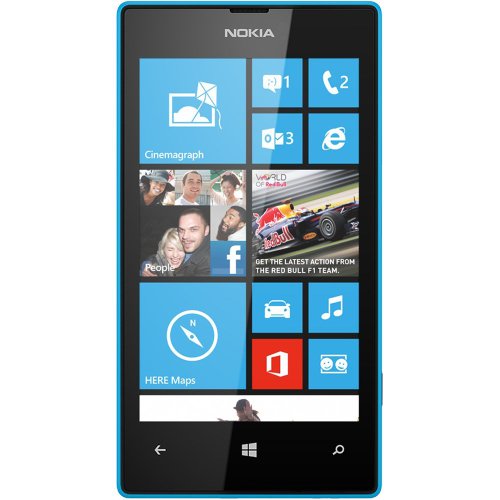 Nokia Lumia 520 8GB Unlocked GSM Windows 8 Smartphone - Cyan Blue Nokia Lumia 520 8GB Unlocked GSM Windows 8 Smartphone - Cyan Blue