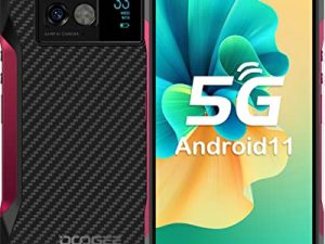 DOOGEE 5G Rugged Smartphone Unlocked V20 (2022) 6.43'' AMOLED DotDisplay