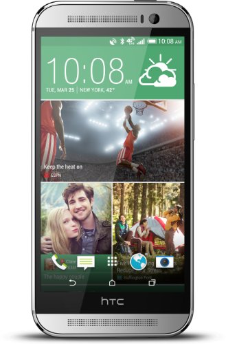 HTC One M8 32GB Unlocked Smartphone - U.S. Version - Glacial Silver HTC One M8 32GB Unlocked Smartphone - U.S. Version - Glacial Silver